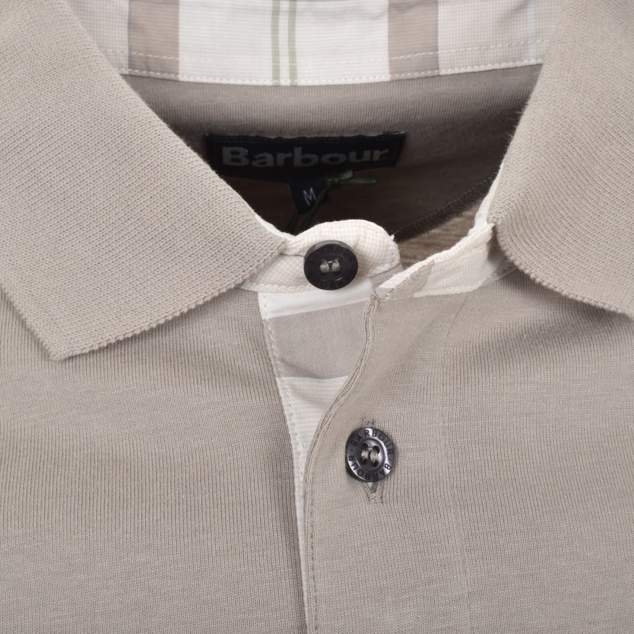 Barbour polo Grey sales